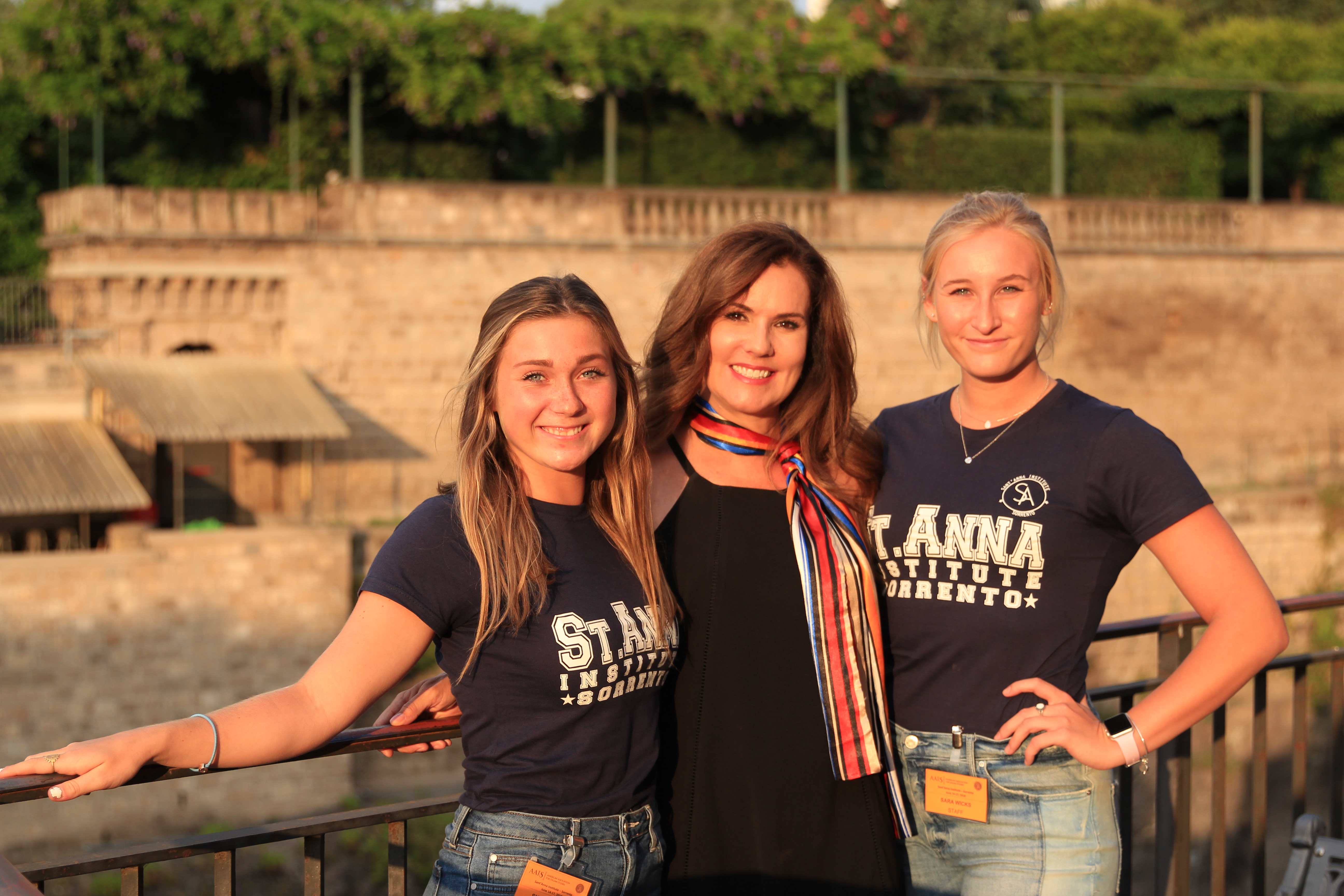 My students found time to join me in a servic project for the community.