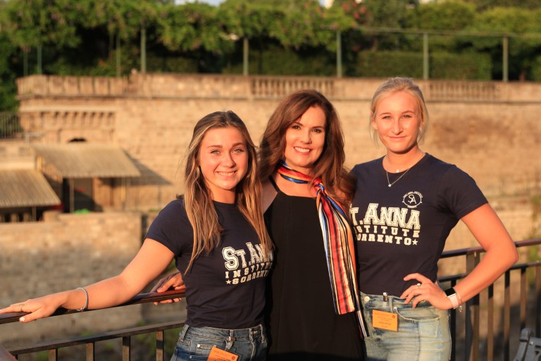 My students found time to join me in a servic project for the community.